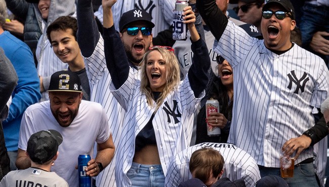 Young Yankees Fan Makes Crowd Erupt By Nailing Water Bottle Flip