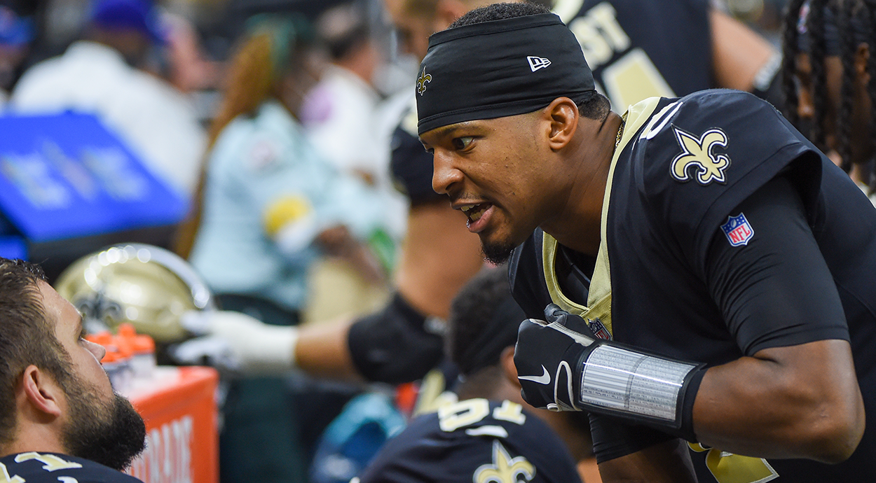 Jameis Winston's freestyle rap was so lit the Saints destroyed the Raiders