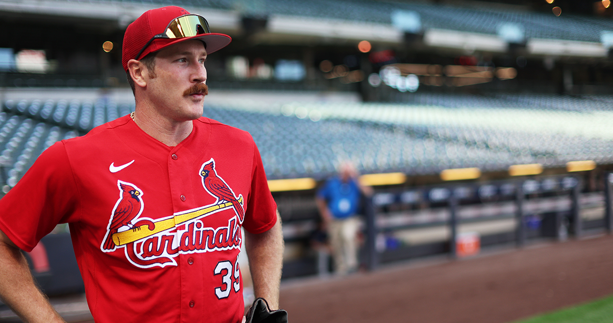 Cardinals' Miles Mikolas gets grip on slider not game, has 'gripe' (or  three) with strike zone
