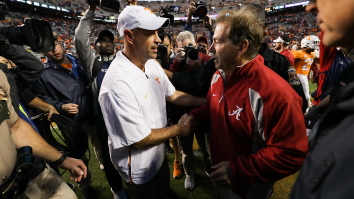 Jeremy Pruitt Having To Explain Zaxby’s Chicken To A Clueless Nick Saban Is Hilariously On-Brand