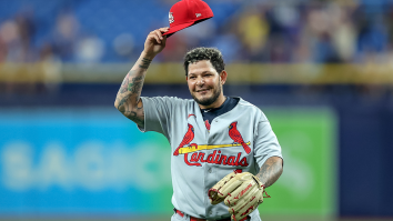 MLB Legend Yadier Molina Thrown Out Of Puerto Rican Hoops Game After Kicking Basketball In Angry Tirade