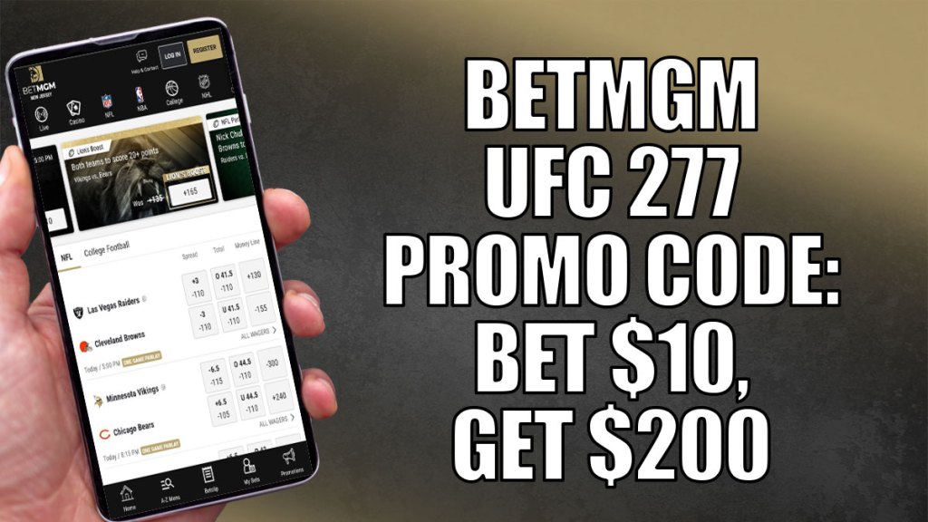BetMGM UFC 277 promo code
