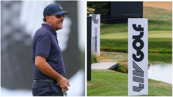 Phil Mickelson Sends Tee Shot Into Bunker After Heckler Yells ‘Do It For The Saudi Family’ At LIV Golf Event