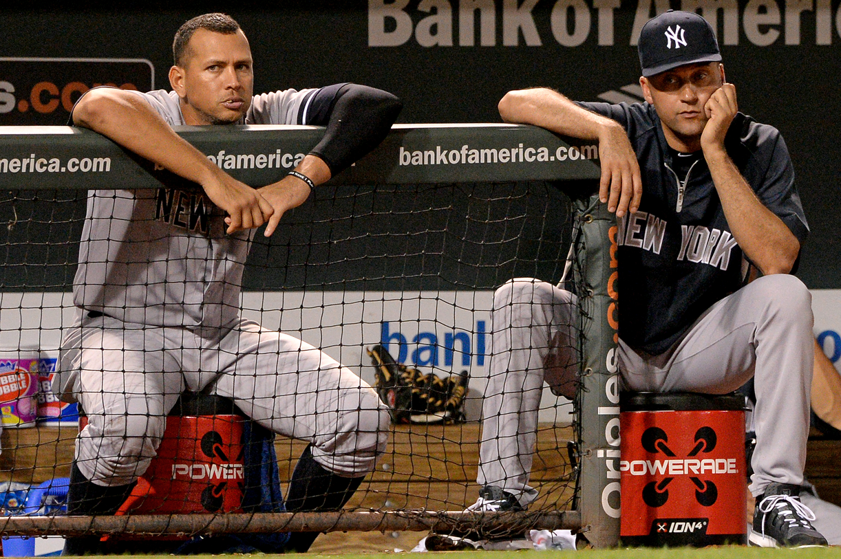 A Brief History of Derek Jeter and Alex Rodriguez's Roller Coaster  Relationship