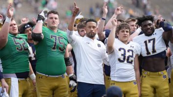 Notre Dame Football Used A Hilarious Hangover Parody Video To Unveil Icy New Uniforms