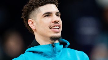 Young Fan That Was Shooed Away By MJ Finally Gets His Picture With The GOAT LaMelo