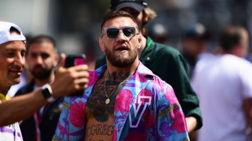 Conor McGregor Was Heated After A Fan Threw A Hat At Him At His Birthday Party In Ibiza