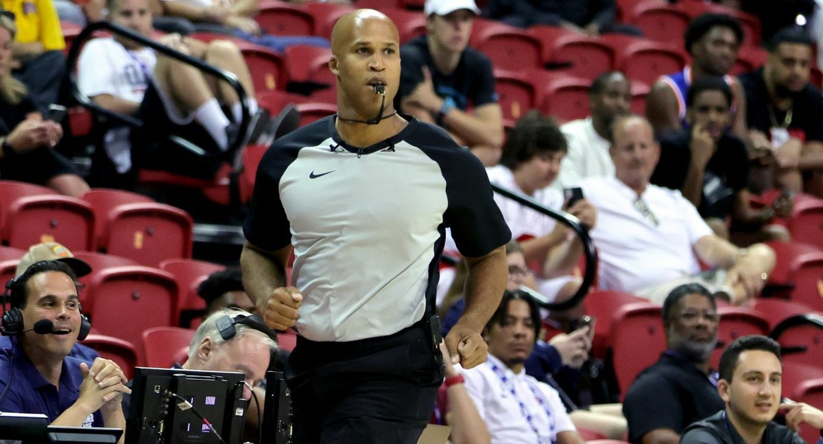 Fans React To Blown Call By Richard Jefferson In NBA Refereeing Debut
