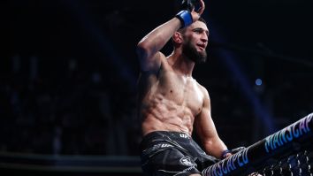 Khamzat Chimaev Has Ice Cold Reaction To Headlining Matchup Against Nate Diaz At UFC 279