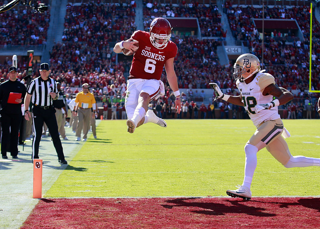 He's usually got a lot of F-bombs in there': Panthers players get real  about Baker Mayfield's intensity, trash talking