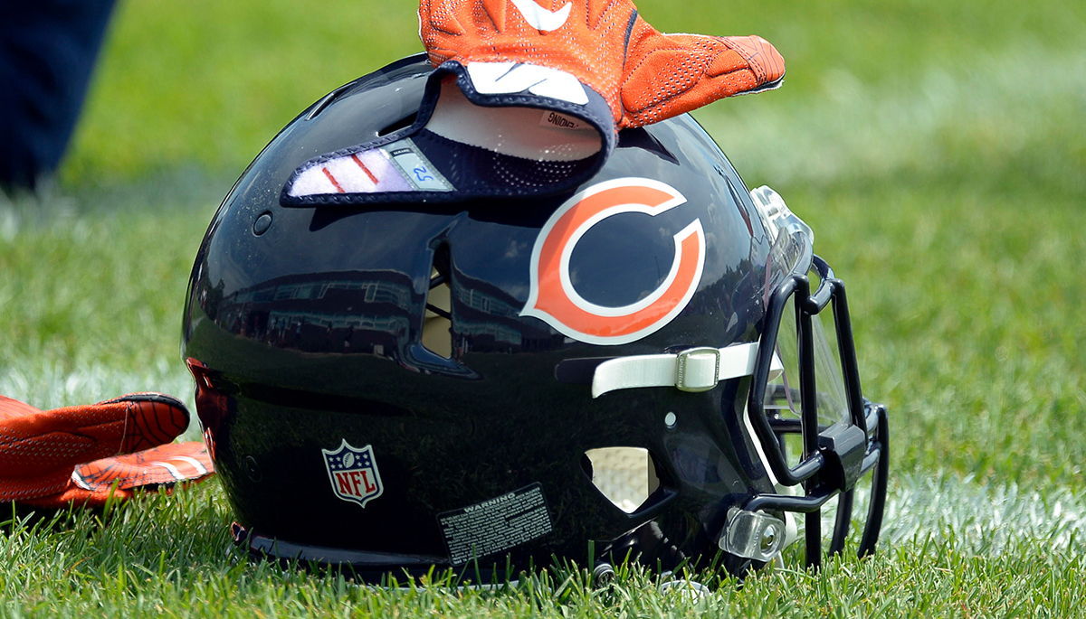 Bears unveil orange alternate helmet