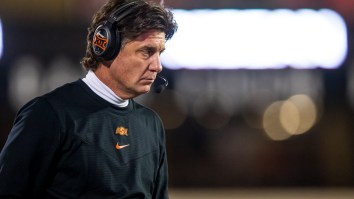 Mike Gundy Throws Major Shade At Oklahoma While Discussing The Future Of Bedlam