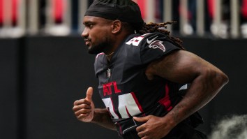 WATCH: Cordarrelle Patterson Shows Up To Falcons Training Camp With Impressive Ride