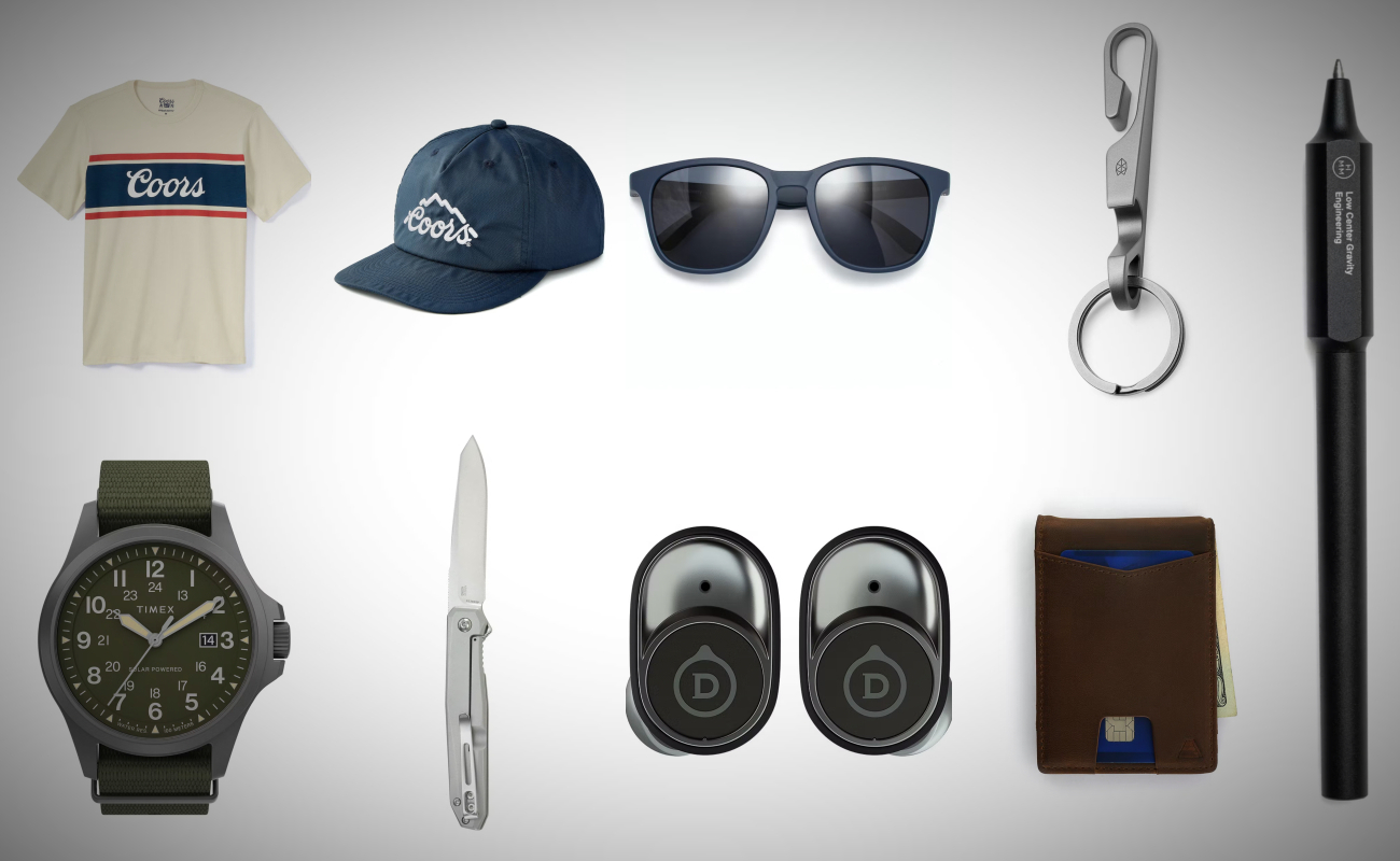 The Best New Men's Gear Today 9 Daily Essentials
