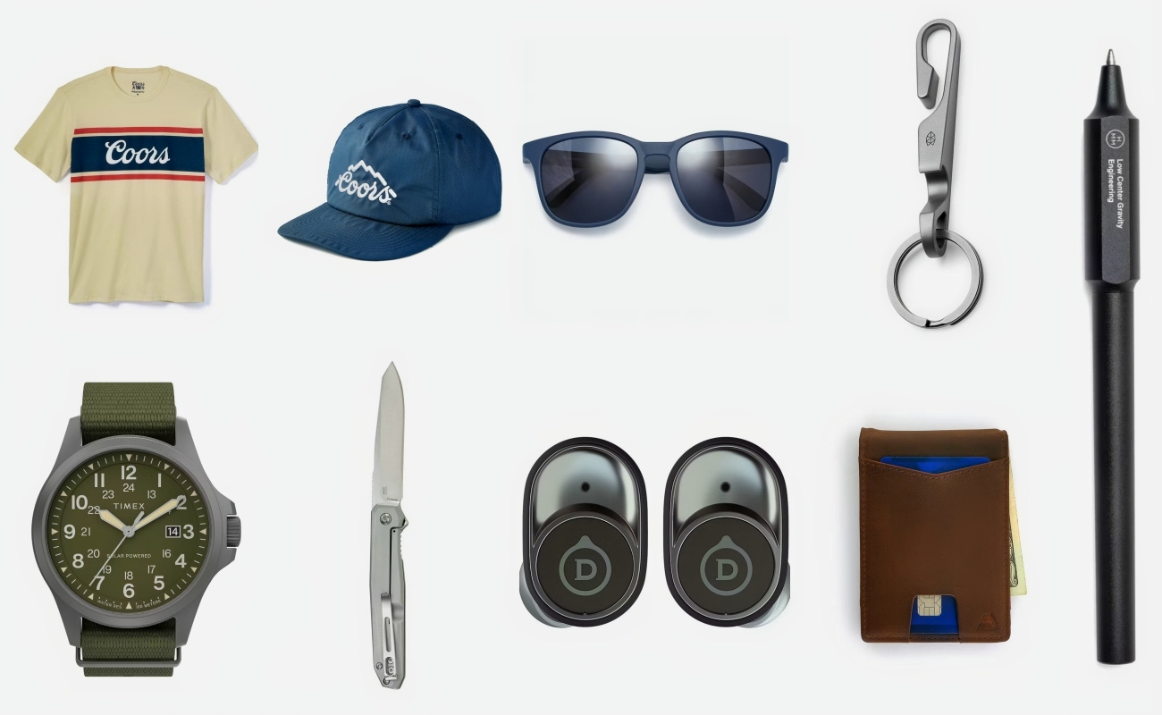 Things Men Use The Best New Men's Gear Today: 9 Daily Essentials
