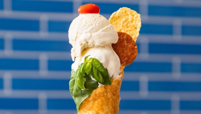 Pizza-Flavored Ice Cream Now Exists Thanks To DiGiorno