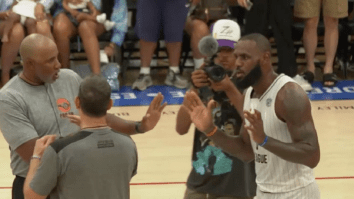LeBron James Played In Drew League Game And Constantly Argued With Refs