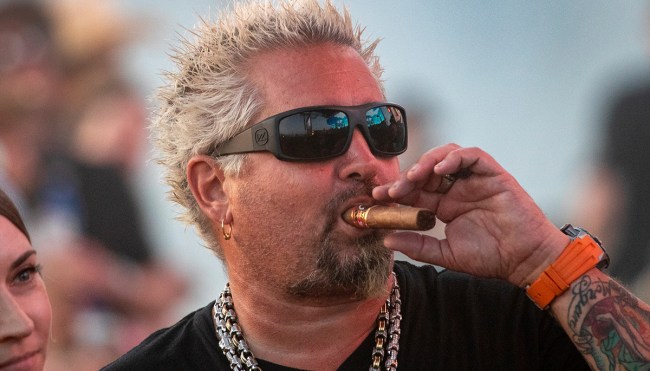 Guy Fieri Rocks Out At Rage Against The Machine Concert (Video)