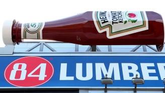 Steelers Fans React To Video Of Giant Ketchup Bottle Being Removed From Former Heinz Field