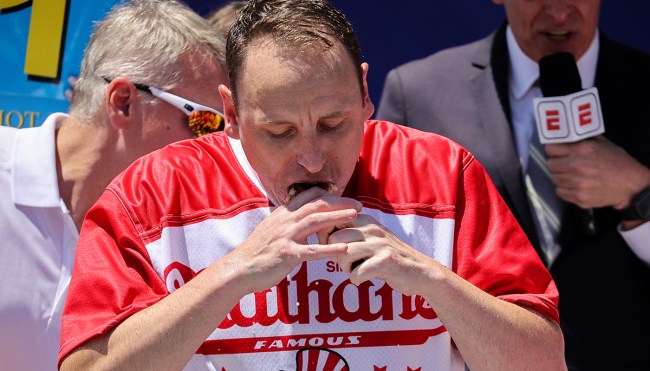 Joey Chestnut Details Altercation With Protester At Hot Dog Eating Contest