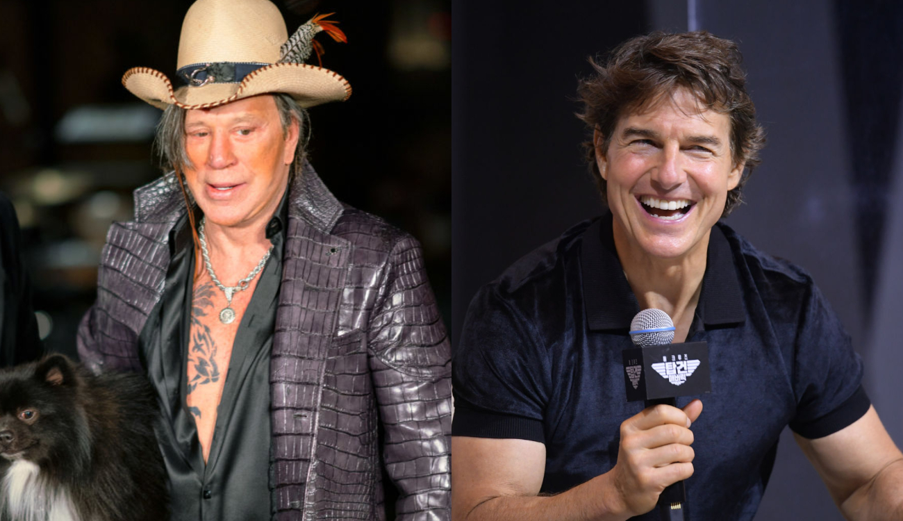 Mickey Rourke Says That Tom Cruise Is Irrelevant