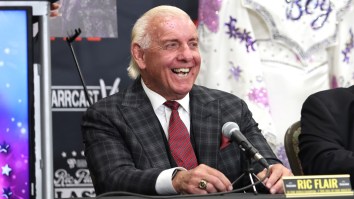 Ric Flair Goes To Titans Training Camp And Discovers Derrick Henry’s Got That Dawg In Him