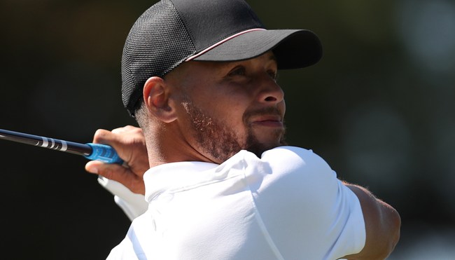 Steph Curry Makes Fan Do Push-Ups For Autograph At Golf Tournament