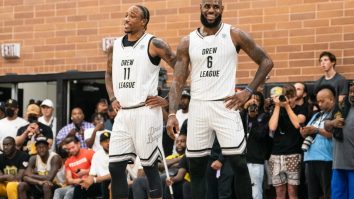 Fans Troll LeBron James After He Posts A Picture Of Him With DeMar DeRozan In The Drew League