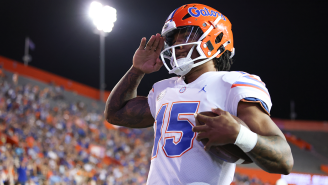 Florida QB Anthony Richardson Spotted Using Disrespect And Neglect To Fuel Fire During Training Camp