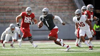 First Look At Washington State QB Cameron Ward Shows Him As Strong Leader Dropping Absolute Dimes