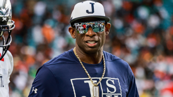 Deion Sanders’ Legendary Outfit For Practice On His 55th Birthday Brought The Heat, Literally