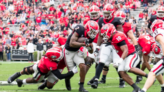The Amount Of NFL Teams At Georgia Football’s First Padded Practice Of 2022 Is Truly Insane