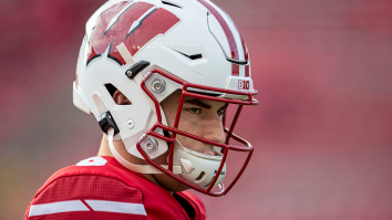 Outlook For Wisconsin QB Graham Mertz Takes Big Hit As Head Coach Makes Concerning Comment