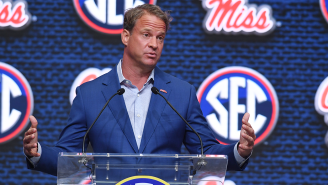 Lane Kiffin Sums Up The Weirdness Of The Transfer Portal Era With Bizarre Look At Ole Miss Practice