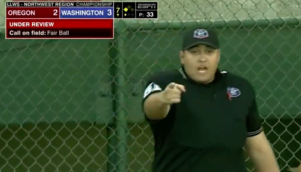 New Little League Policy: If You Harass the Ump, You Become the Ump