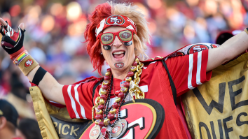 Extremely Ballsy 49ers Fan Gets Booed Into Oblivion By Vicious Dallas Cowboys Fans At Training Camp