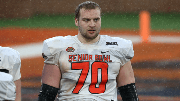 Trevor Penning Getting Kicked Out Of Practice For Fighting Makes Sense After Wild Quote About Violence