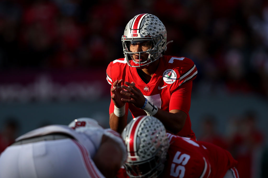 Did the Spring Game prove C.J. Stroud is leading Ohio State football's  quarterback battle? Buckeye Talk Pod 