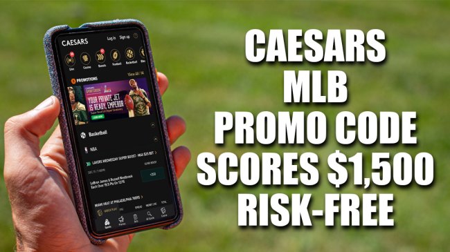 Caesars MLB Promo Code Scores $1,500 Risk-Free, Dozens of Boosts