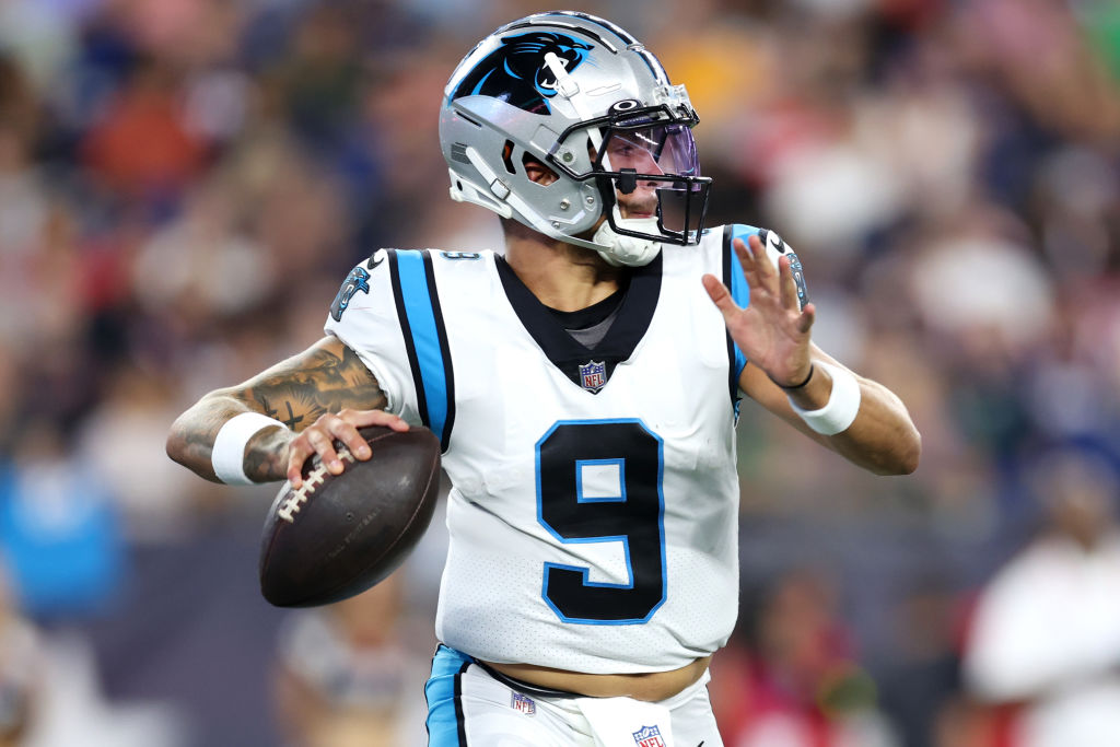 Panthers QBs P.J. Walker, Matt Corral to rotate quarters vs