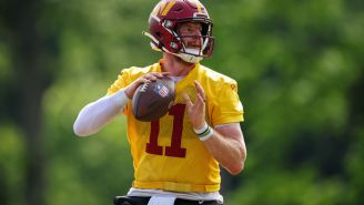 Carson Wentz Is Reportedly Turning It Around After Rough Start To Washington Commanders Camp