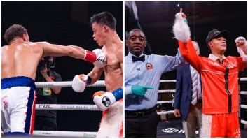 Brandun Lee Reacts To Getting Knocked Down For The First Time In His Career vs Will Madera