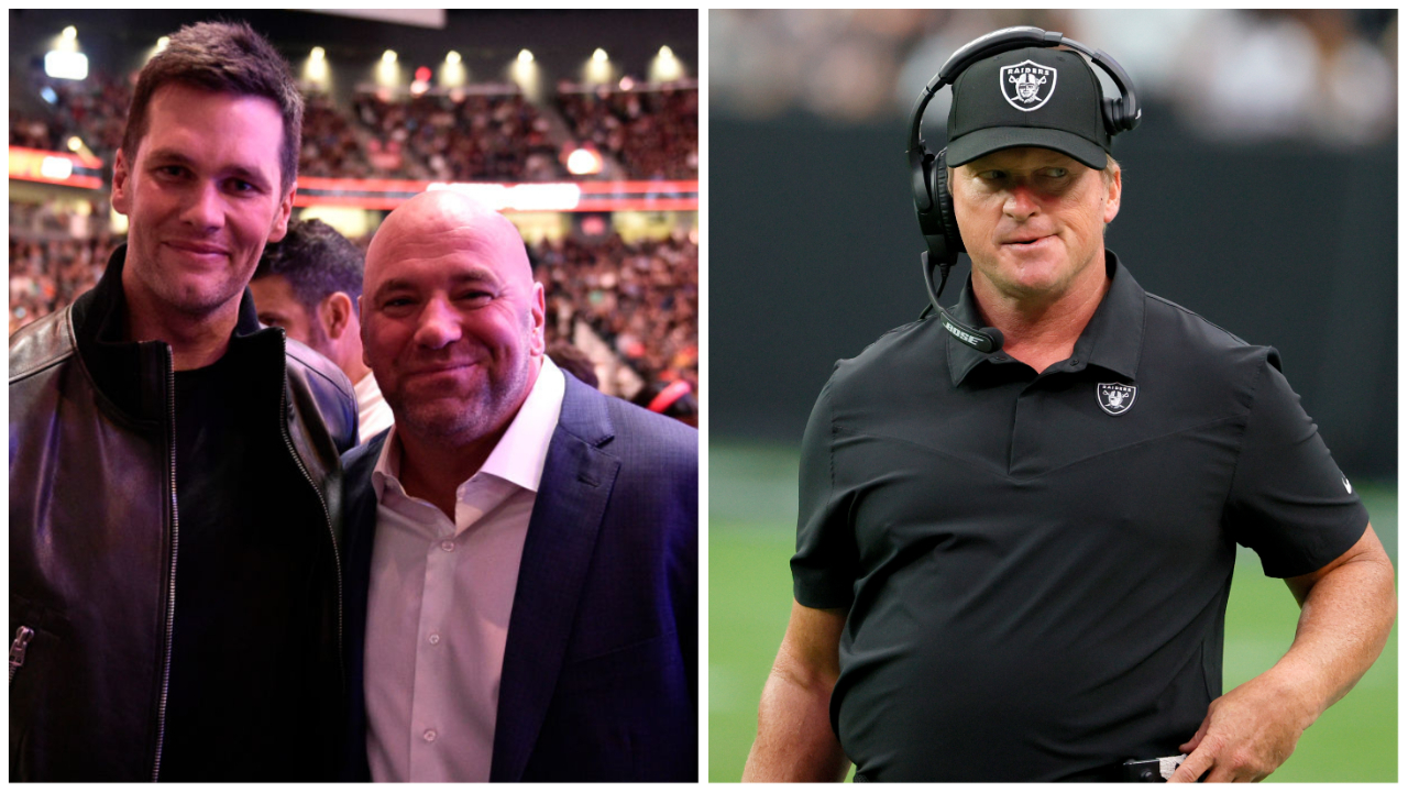 UFC's Dana White says Tom Brady was headed to the Las Vegas Raiders before  Jon Gruden nixed it - The Boston Globe