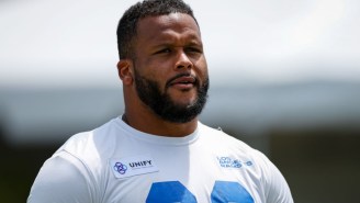 The NFL Makes Decision On Potential Punishment For Aaron Donald After He Swung Two Helmets During Practice Brawl
