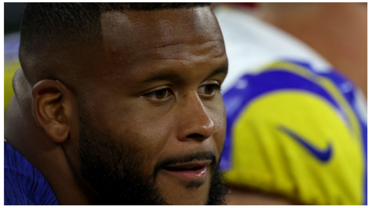 Things Get Awkward When Aaron Donald Refuses To Answer Questions About