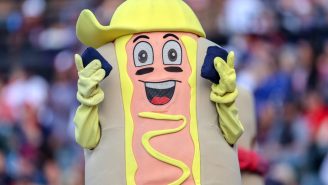 Cleveland Guardians Demote Their Mustard Mascot To The Minors Following A Historic 50-Race Losing Streak