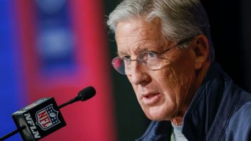 Pete Carroll’s Extremely Bold Take On The Seahawks’ Quarterback Competition Will Have Fans Rolling Their Eyes