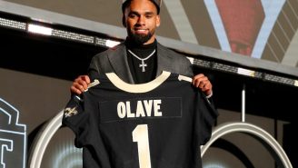 Chris Olave Sends Saints Teammate Into The Shadow Realm With Nasty Moves At Training Camp (Video)