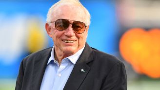 Jerry Jones Bizarrely Drops A ‘Glory Hole’ Reference On ESPN’s First Take