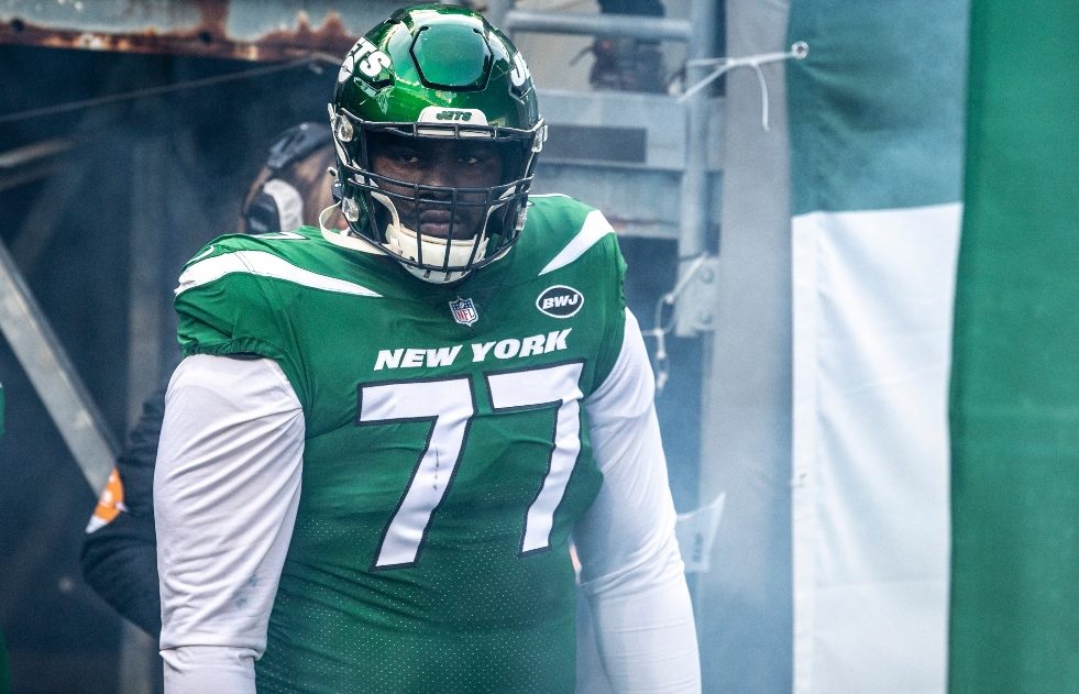 Mekhi Becton's message to Jets coach Robert Saleh after injury